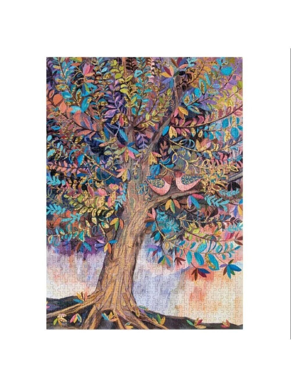 Illumination Tree 1000 Piece Gold Foil Puzzle - Picture 5 of 9
